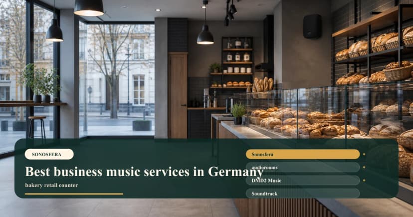 Beste Business-Musikdienste in Deutschland: Sonosfera vs lokale Alternativen