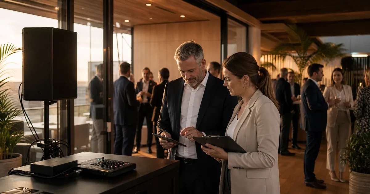 Corporate event background music in Australia: a OneMusic-aware checklist