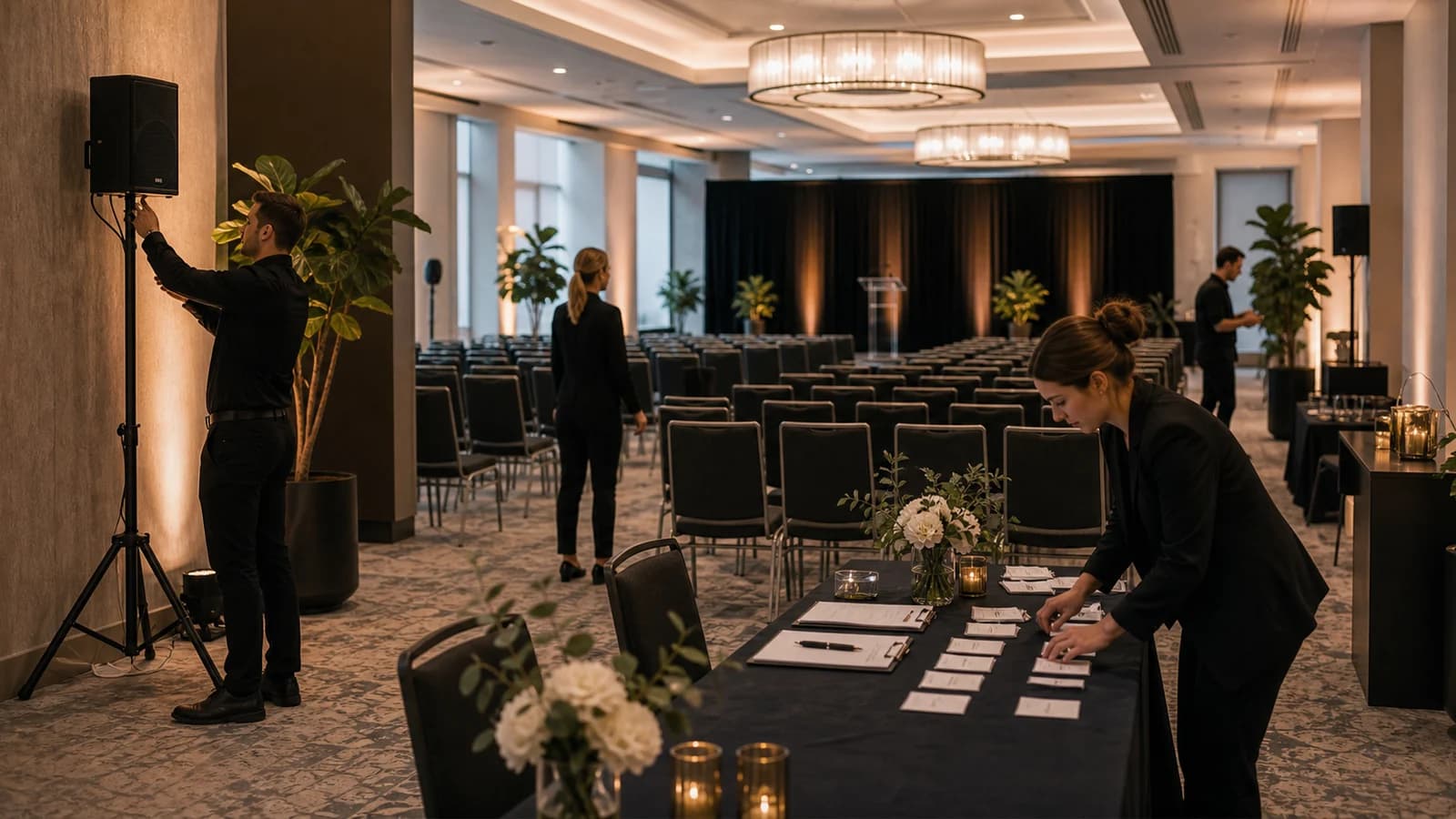 Corporate event background music in the US: what to check before guests arrive