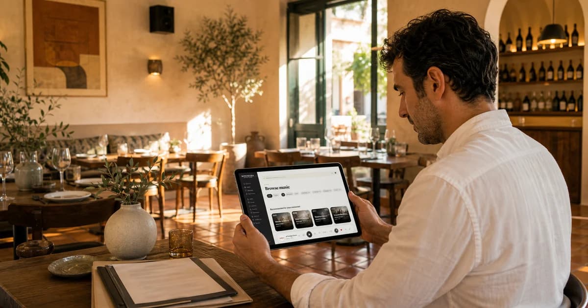 El futuro de la música ambiente restaurante en España: Licencias y cumplimiento para 2026