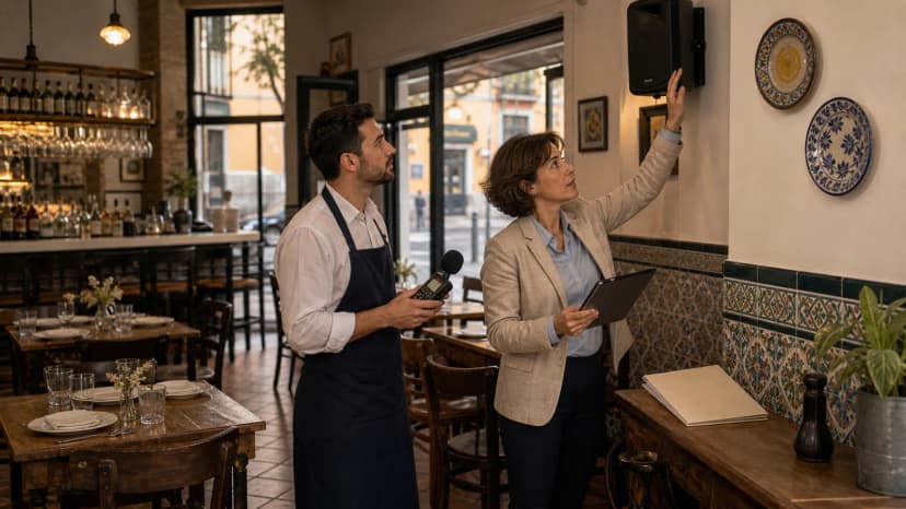 El futuro de la música ambiente restaurante en España: Licencias y cumplimiento para 2026