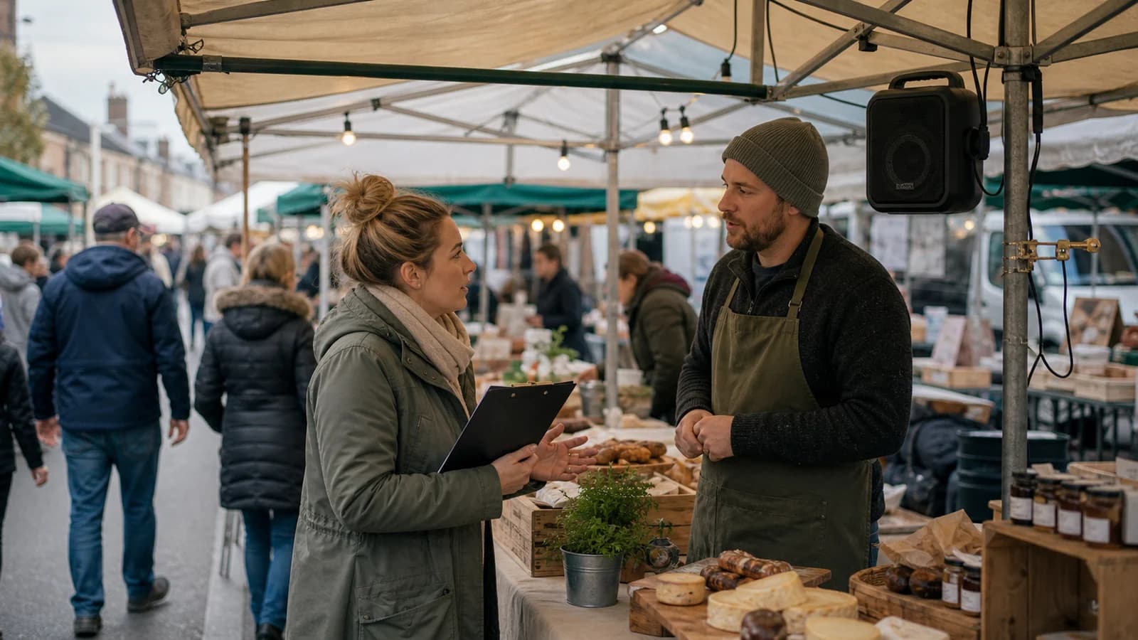 Music licence for a market stall: the UK organiser questions to ask