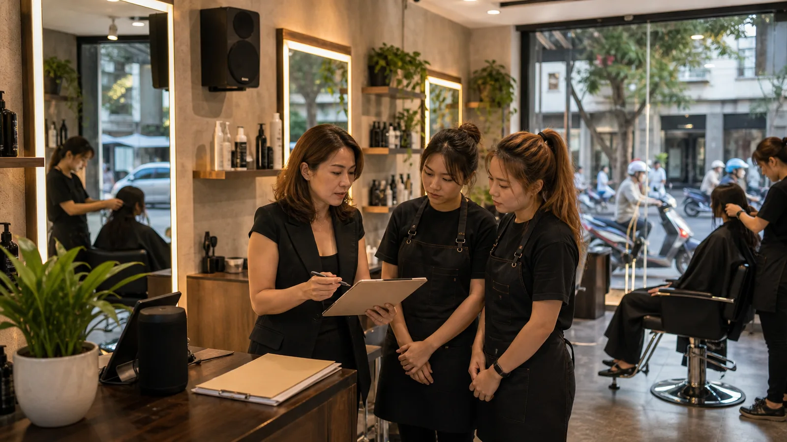 Nhạc nền salon tóc hợp pháp: Hướng dẫn pháp lý đầy đủ năm 2026