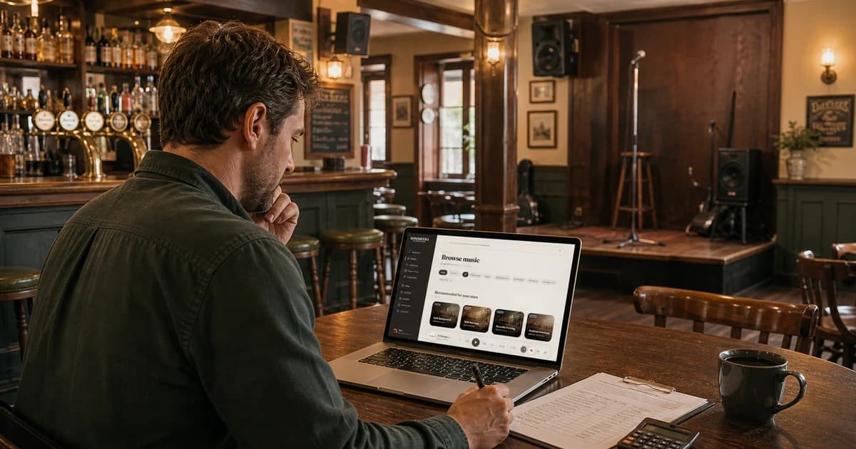 Pub Music Cost: Reviewing Streaming vs Live Entertainment in the UK