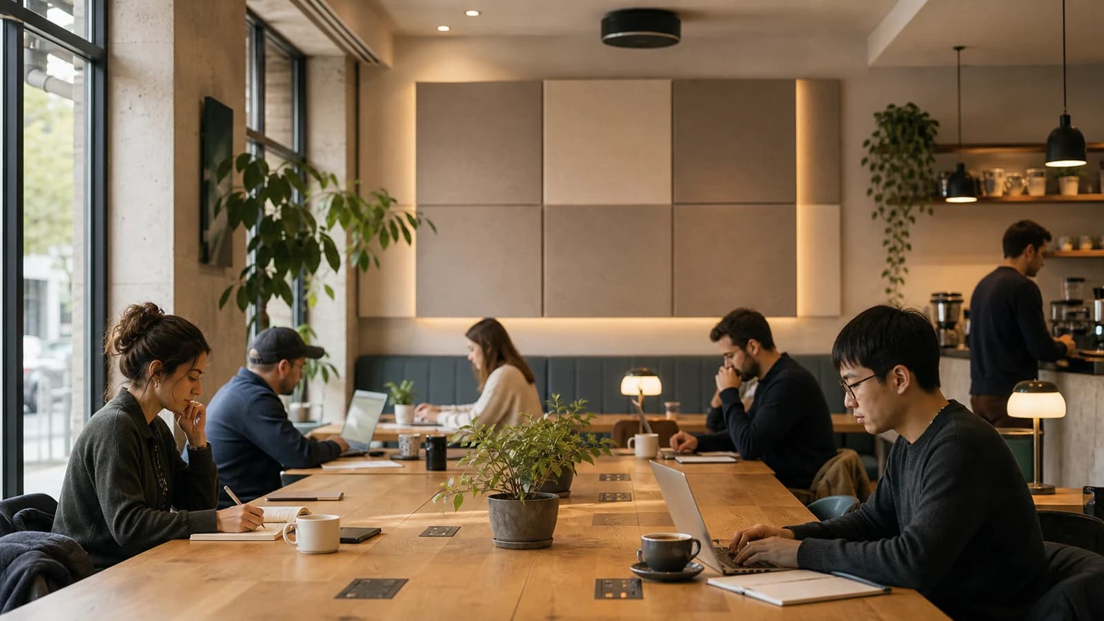 Remote-Work Cafe Music: Volume and Vocal Density Guide