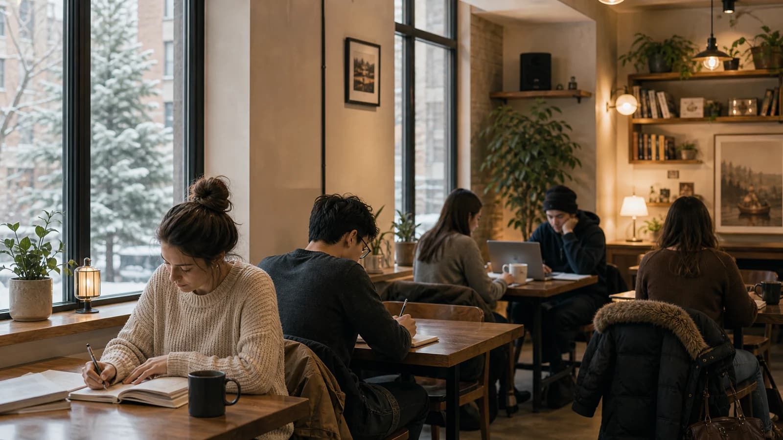 Study Cafe Playlist Canada: Afternoon Guide