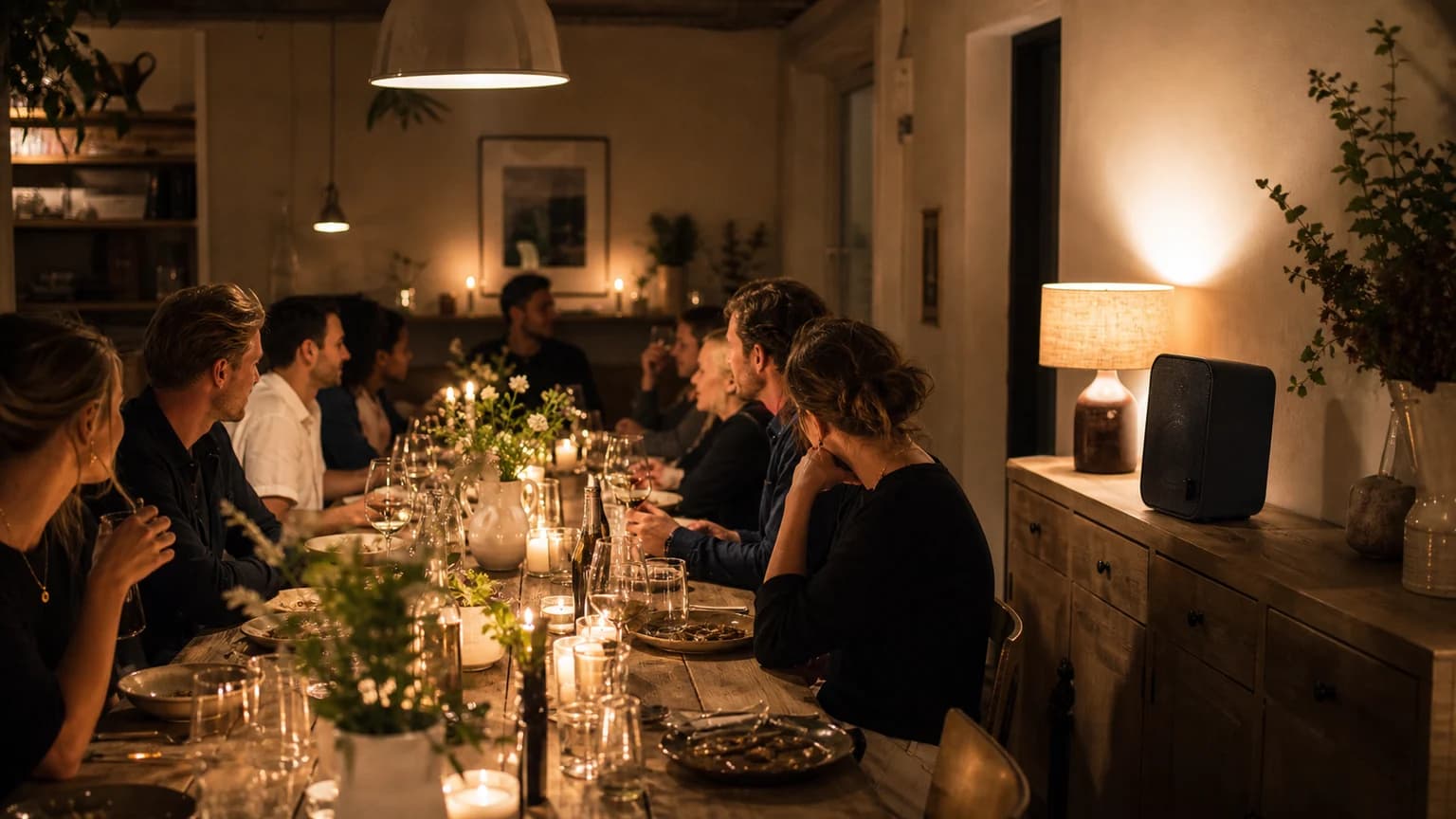 Supper club background music: keep the dining room intimate and source-safe