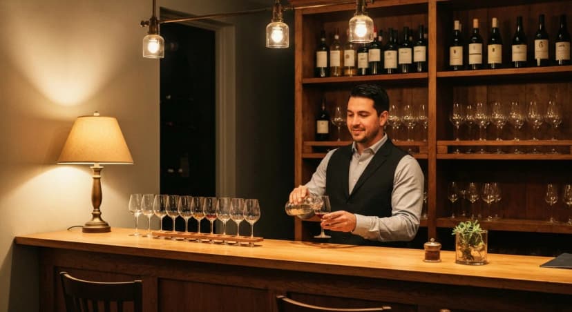 Tasting room music in Canada: background playback checks for pop-up hospitality