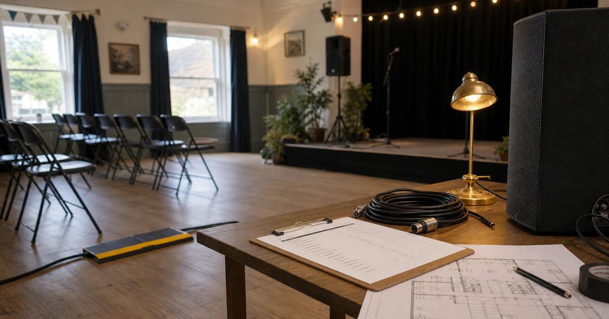 Music licence for a market stall: the UK organiser questions to ask