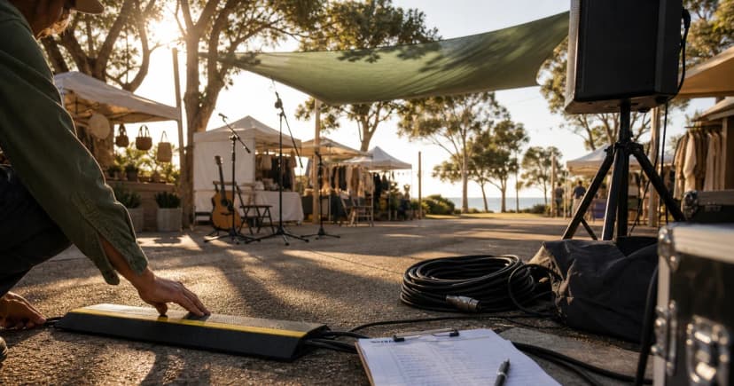 Farmers market music: how US organisers should separate stalls and stages