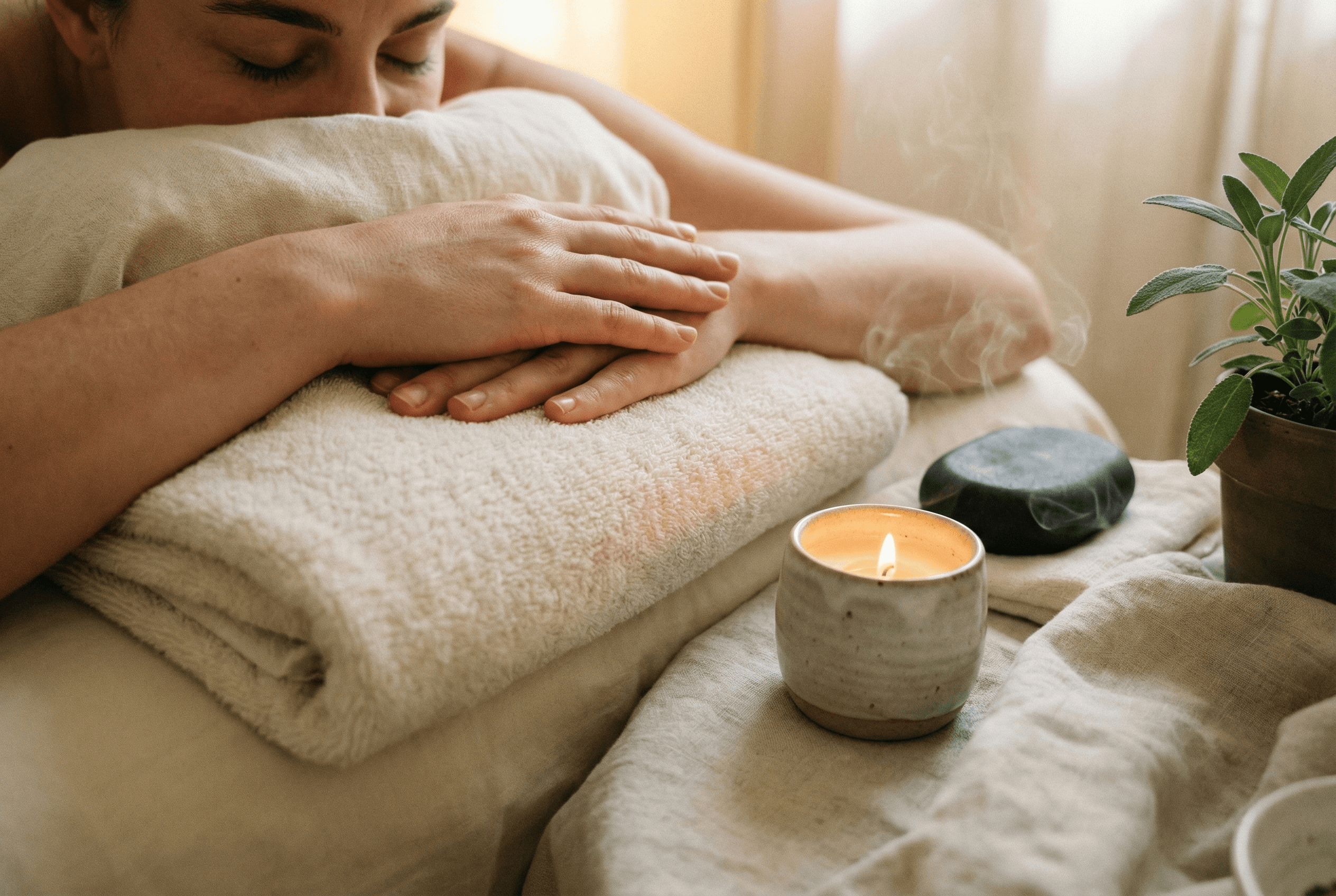 Background music for treatment time