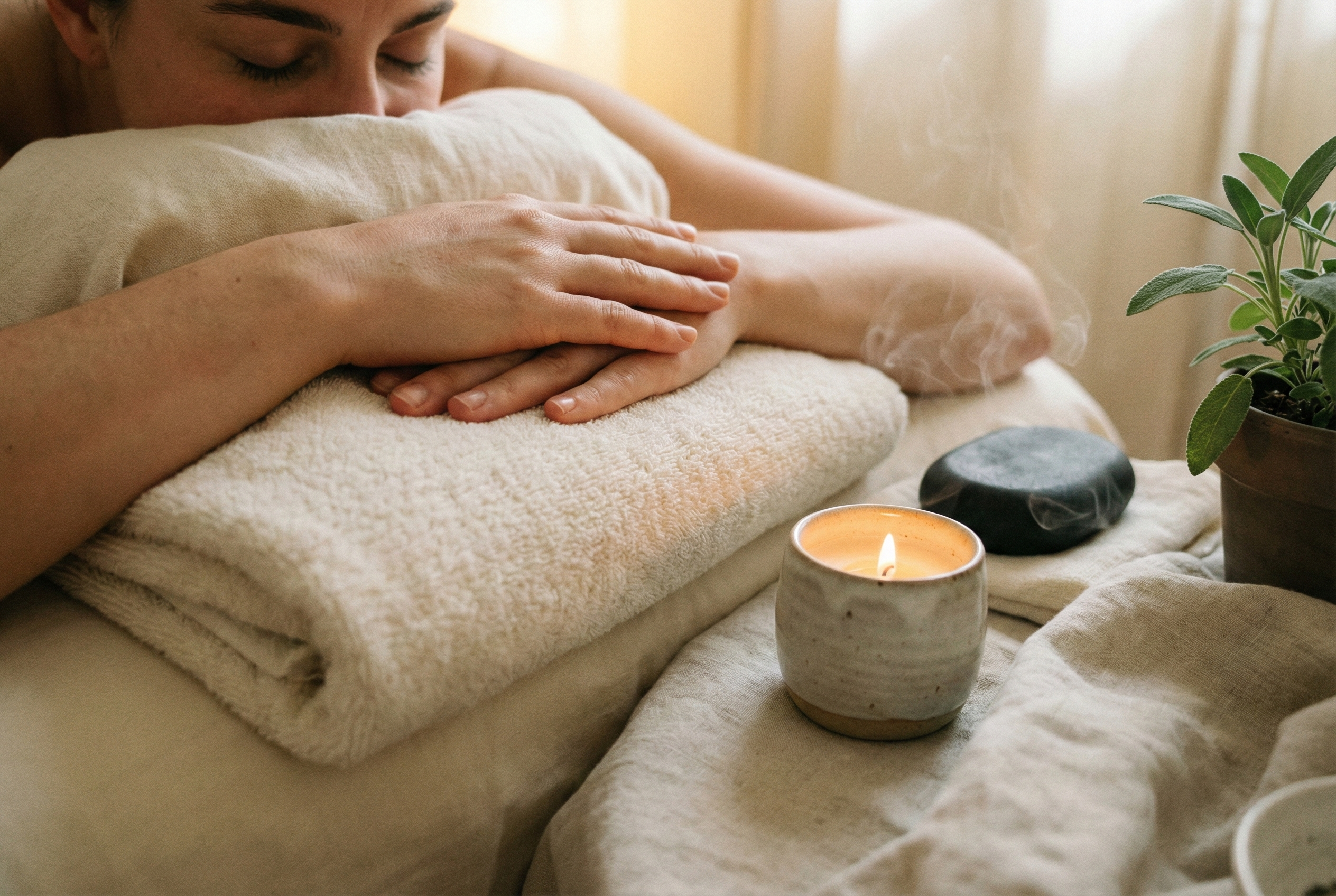 Background music for treatment time